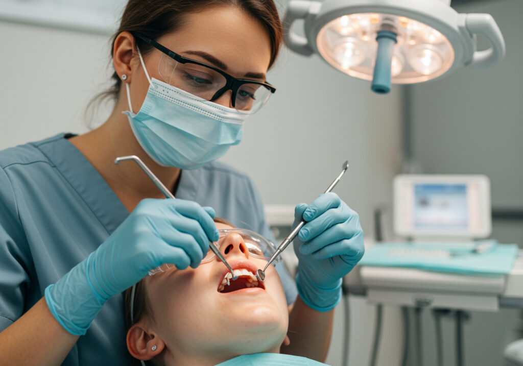 Routine dental cleanings, Romeoville dentist