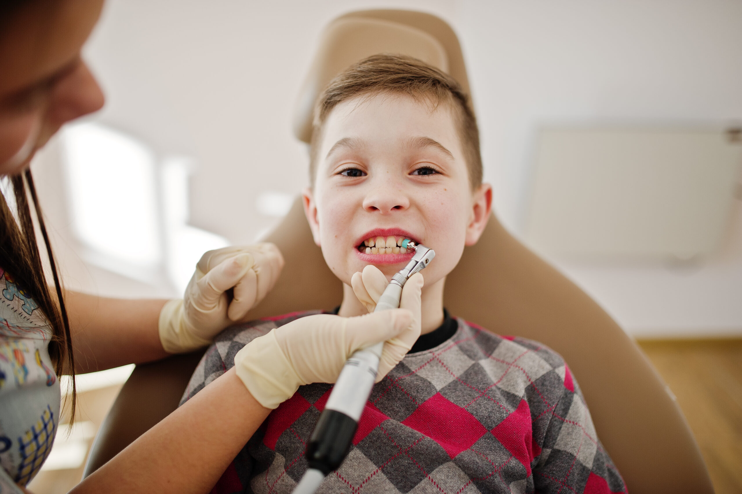 Best Dentist for Kids Near Naperville, IL, Little boy in dentist chair