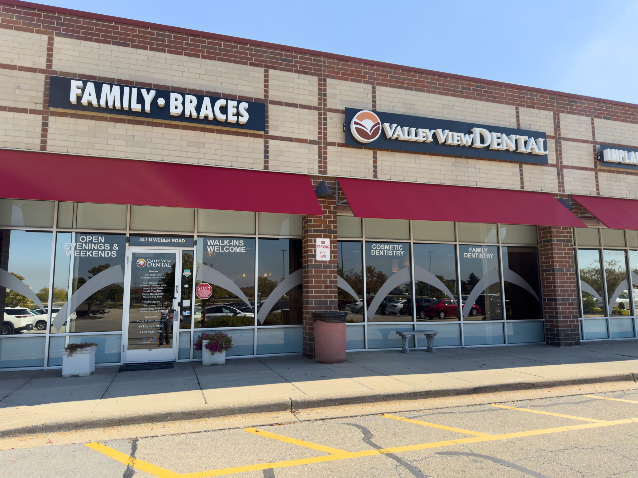 Emergency Dentist Near Me in Romeoville, Valley View Dental office building in Romeoville, IL